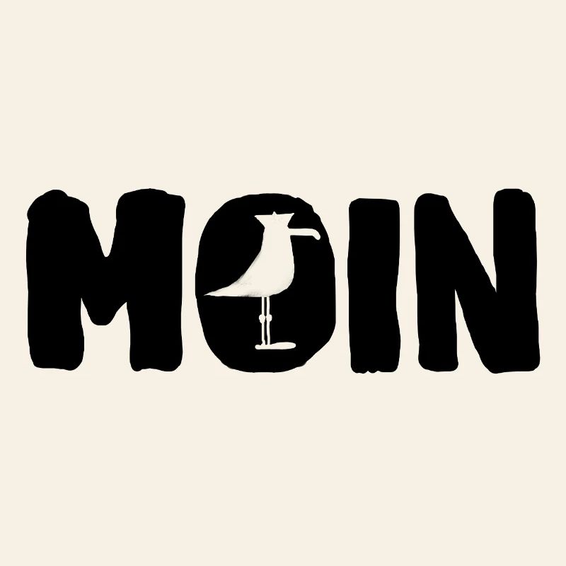Moin avec la mouette