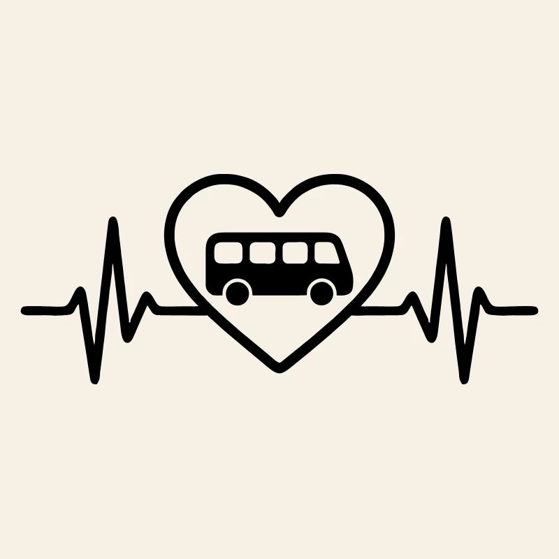 Chauffeur de bus Heart