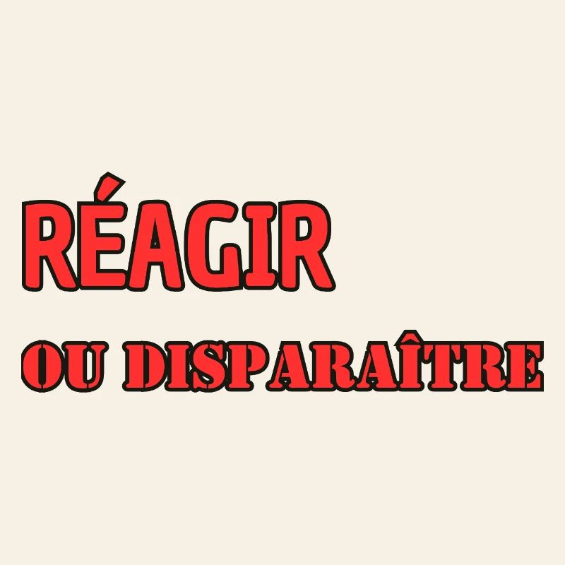 Reagieren oder verschwinden