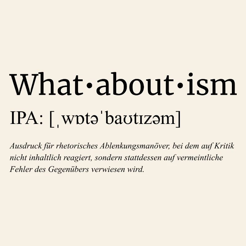 Whataboutisme