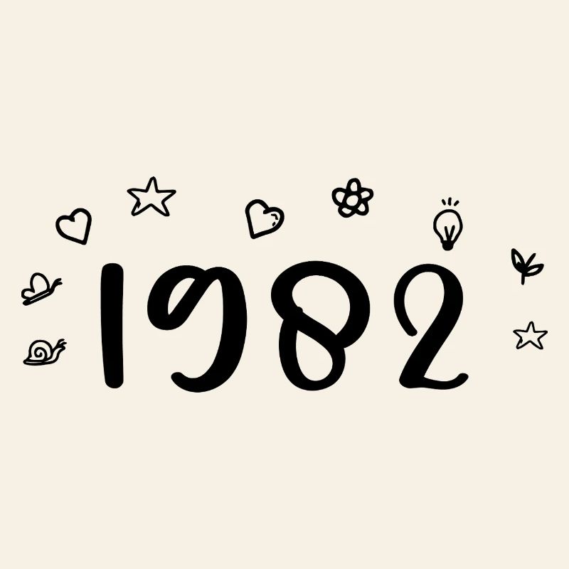1982 Anniversary 1982 Retro 1982