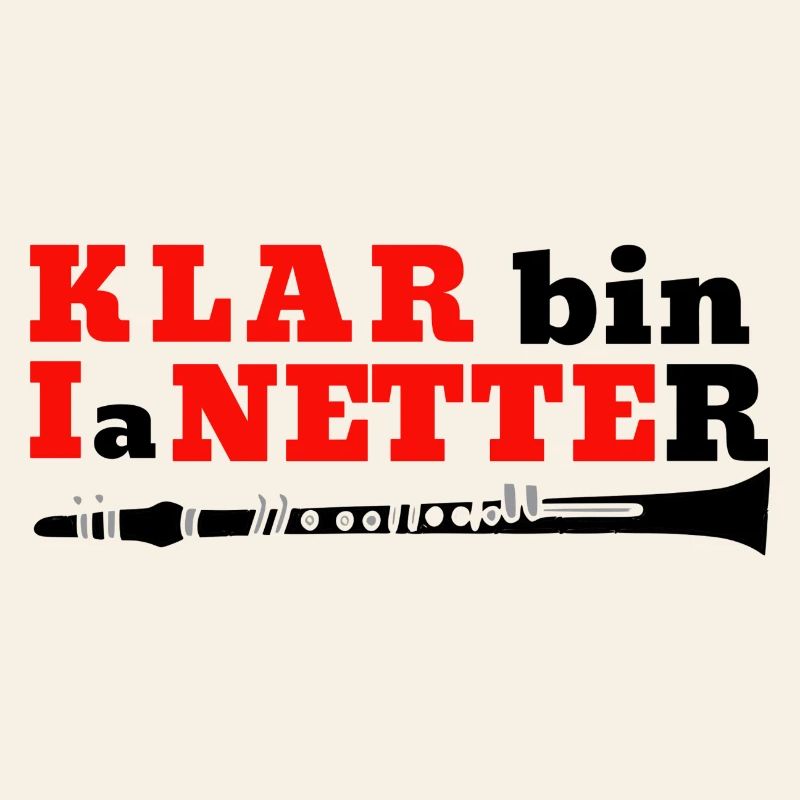 Clarinet - Klar bin I a Netter - Clarinetist