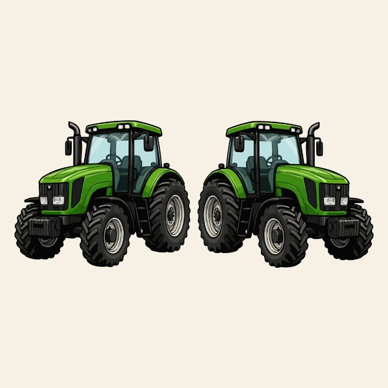 Tractor Green - Conception agricole