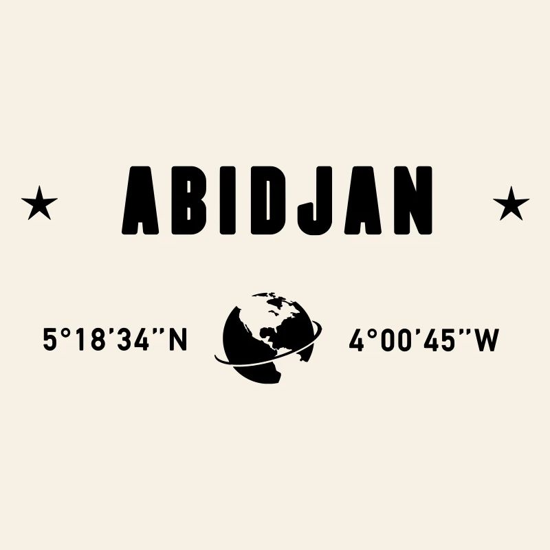 Abidjan Ivory Coast Coordinates Earth