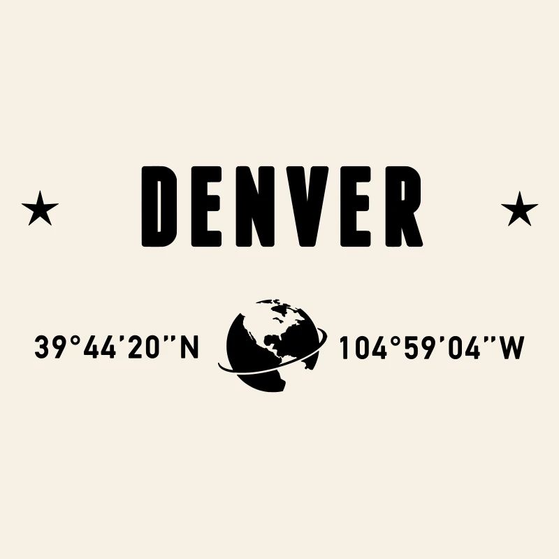 Denver Colorado Coordinates Planet Earth