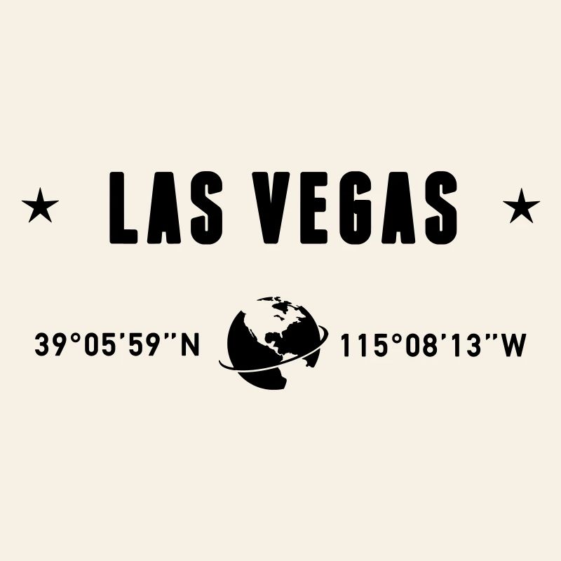 Las Vegas Nevada Coordinates Globe