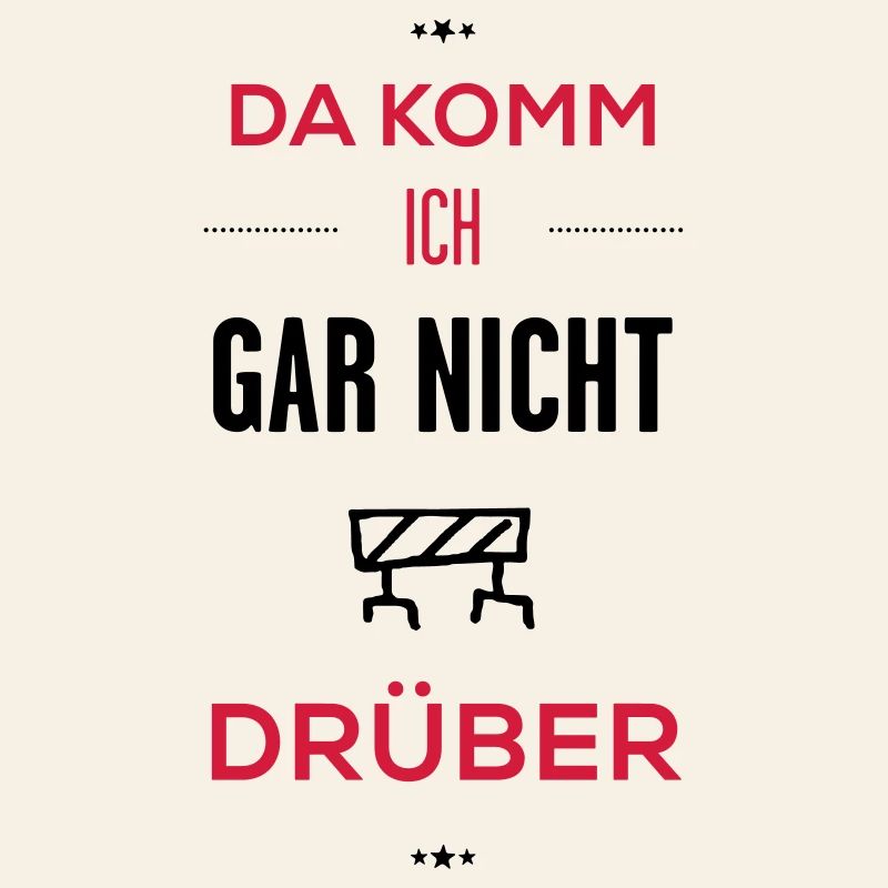 gar nicht drüber