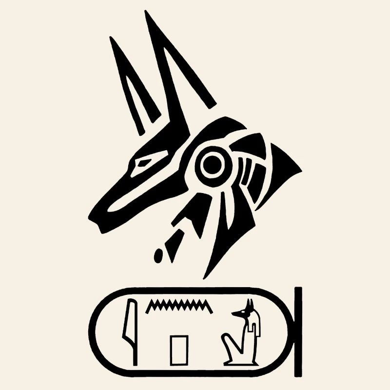 Dieu Anubis (noir)