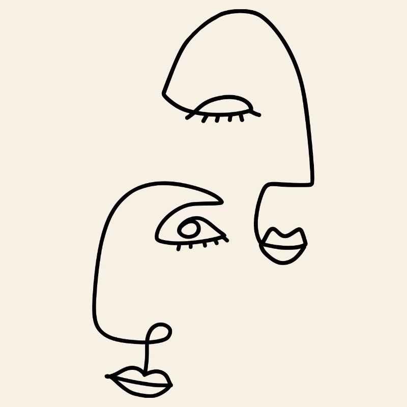 Dessins au trait abstraits