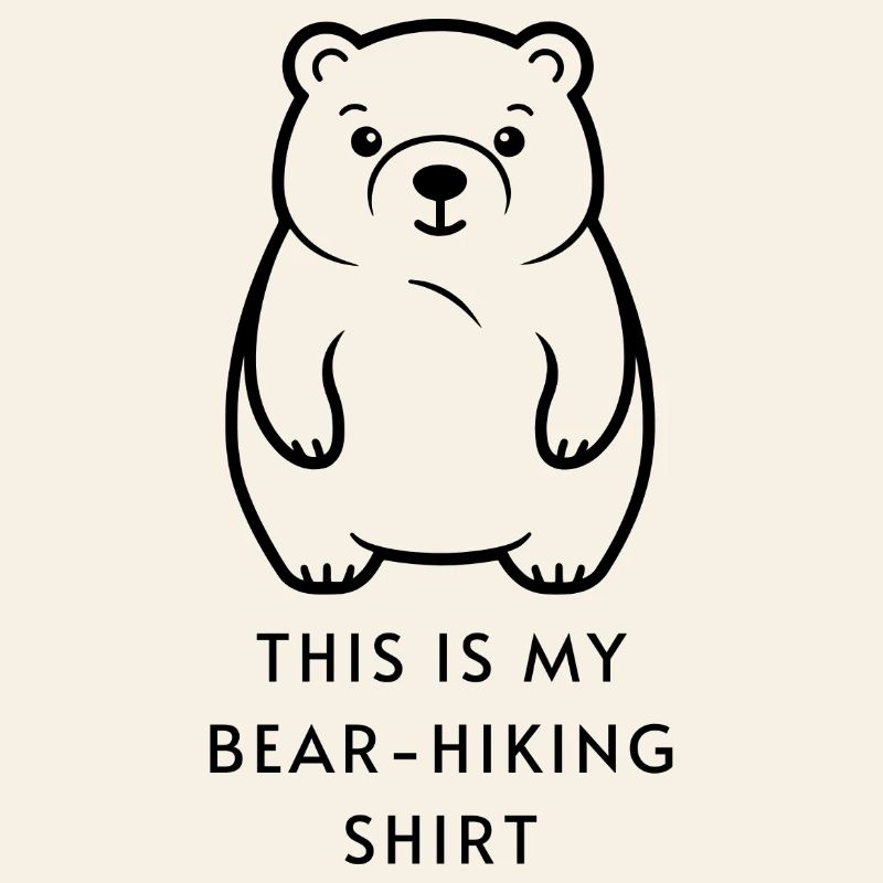 C’est ma chemise de randonnée d’ours
