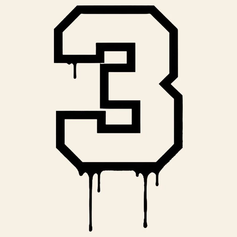 Graffiti Style Numéro 3 Design