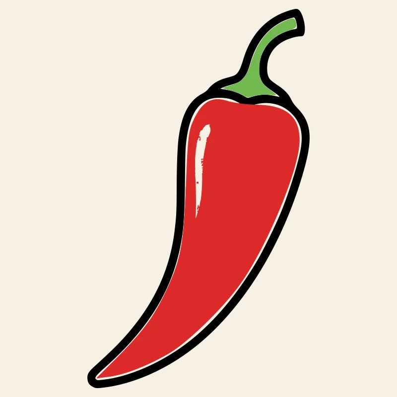 Chili Pepper Hot Comic