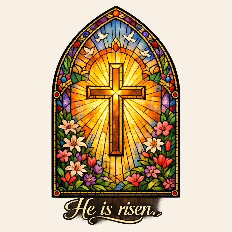 Resurrection He is Risen Easter Jesus