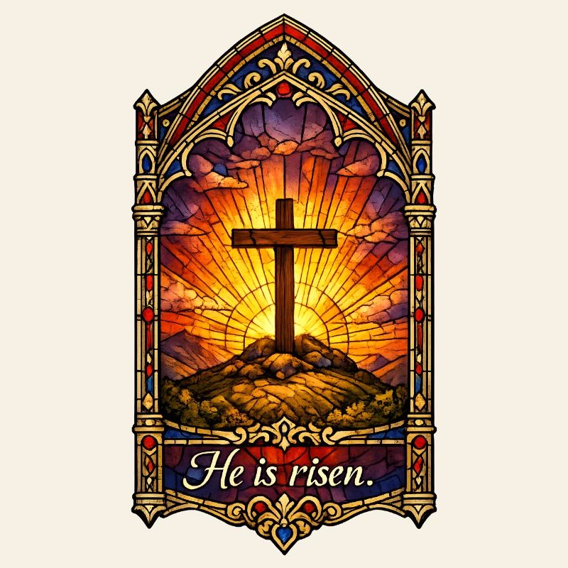 Resurrection He is Risen Easter Jesus