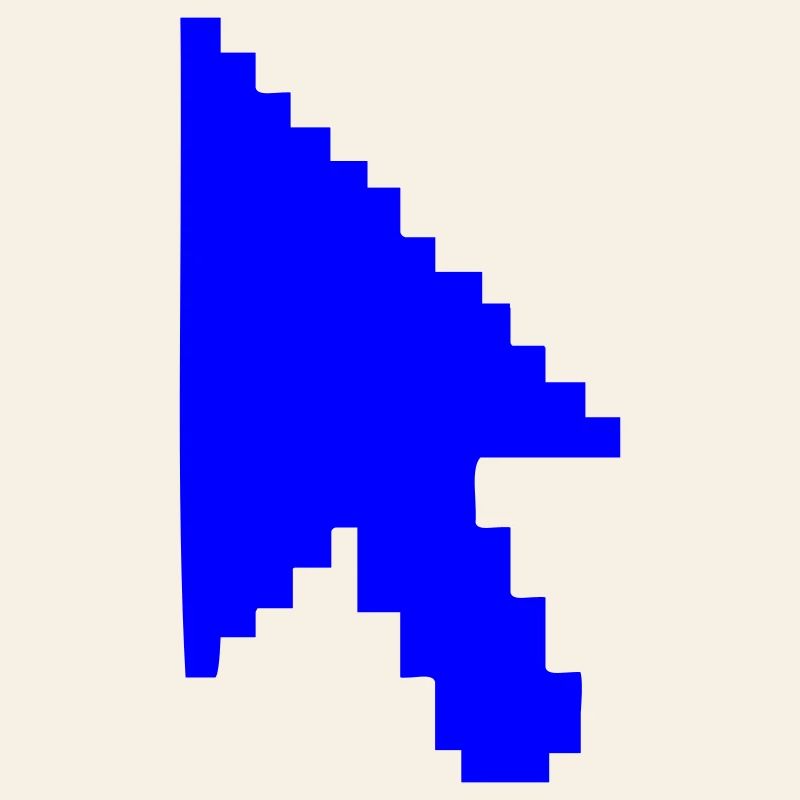 Pointer Mouse Silhouette