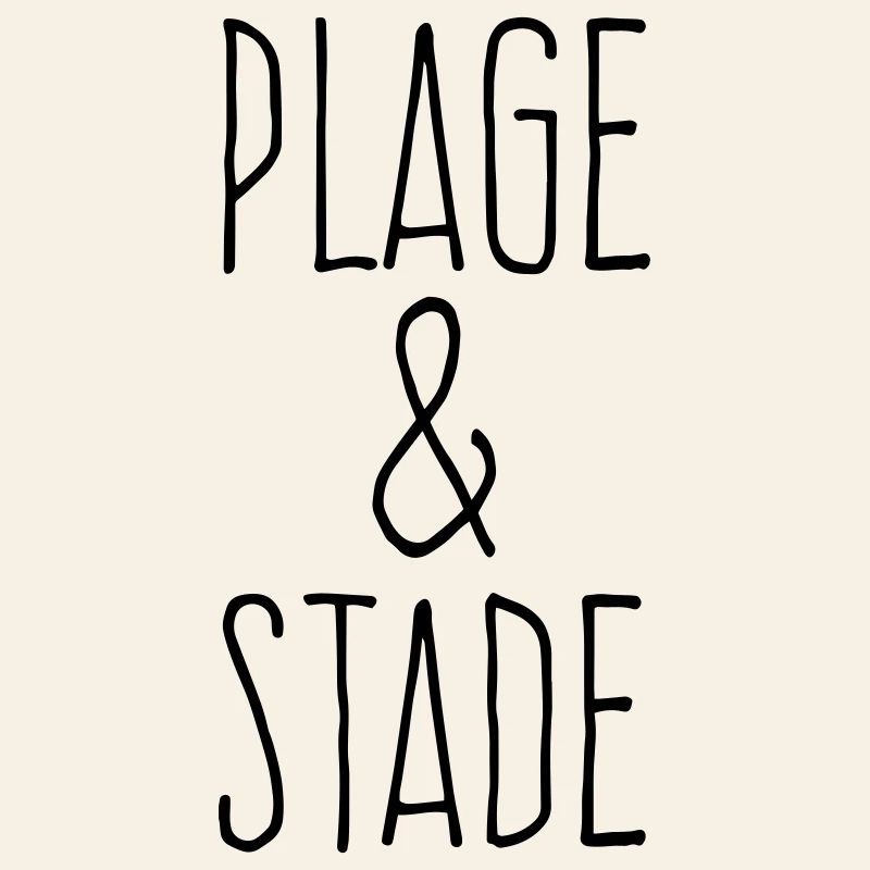 Plage et stade