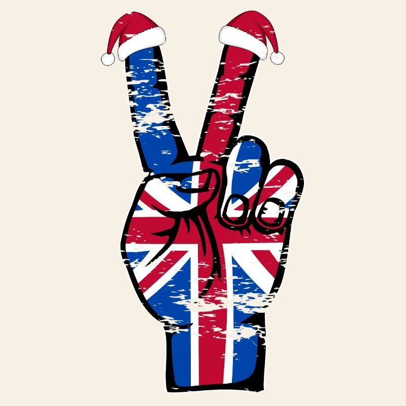 Drapeau britannique Noël symbole de la paix utilisé