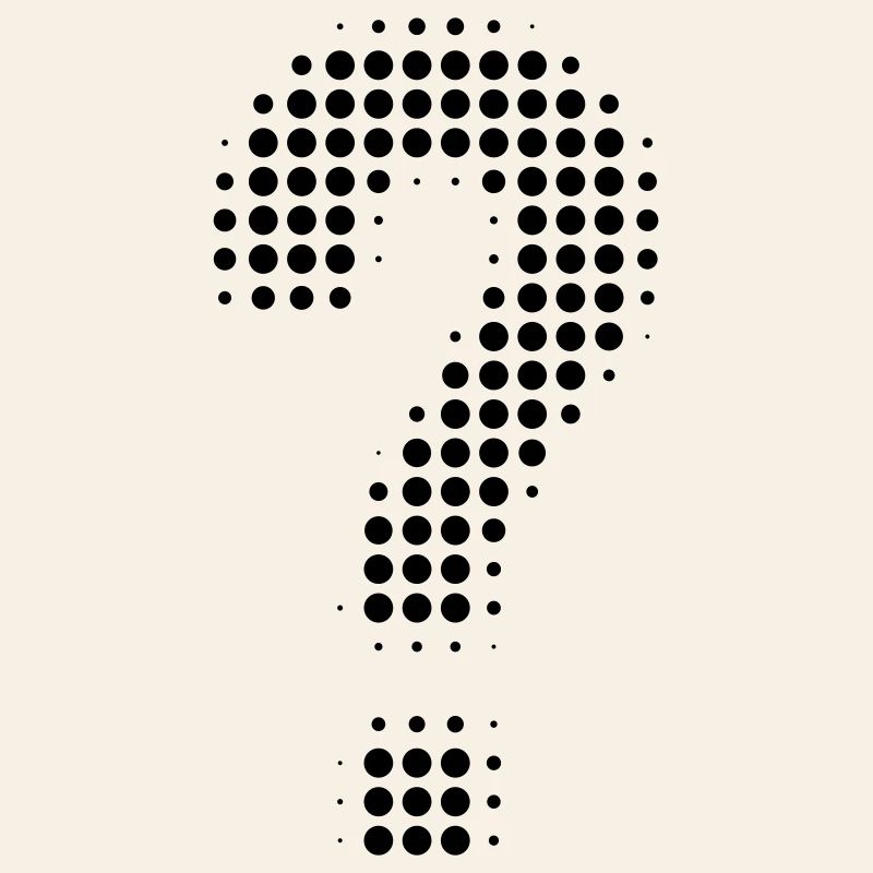 Question mark pixel optics