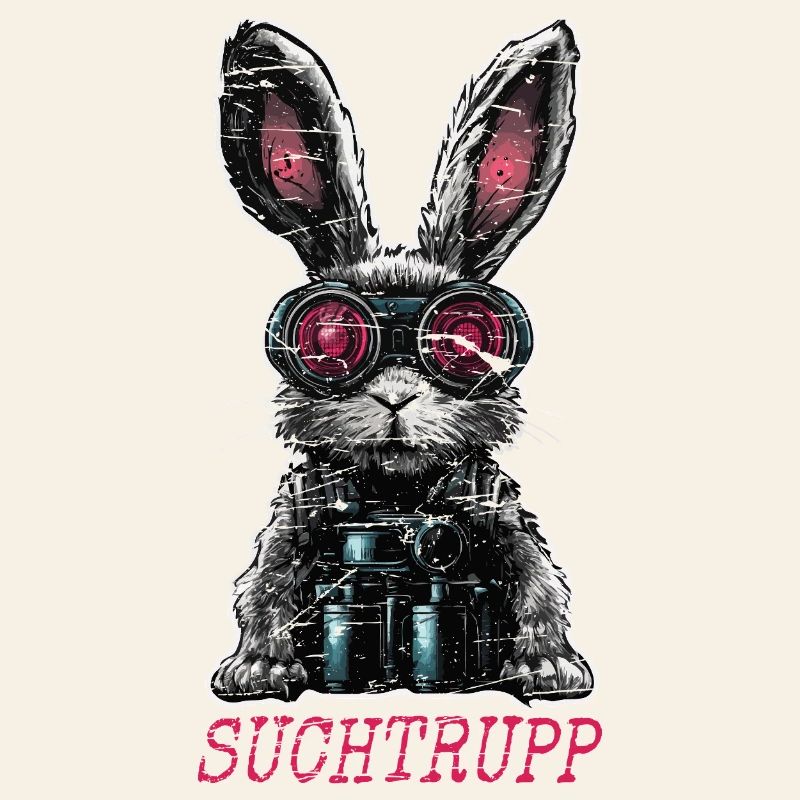 Équipe de recherche de Pâques Cool Lapin de Pâques