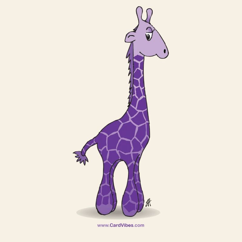 Lila Giraffe