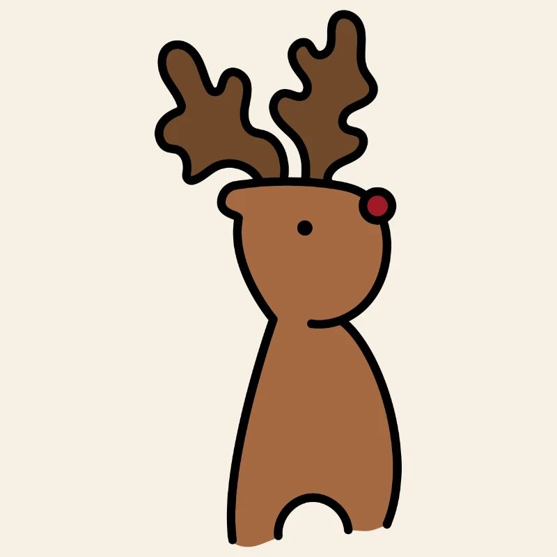 L’orignal à Noël