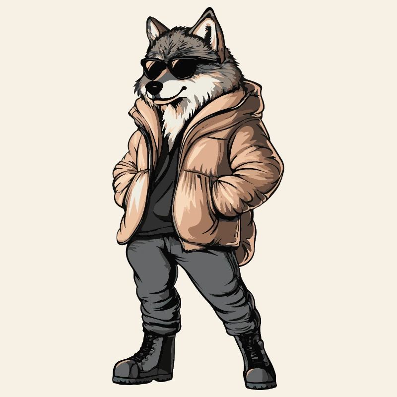 Wolf Cool Winter