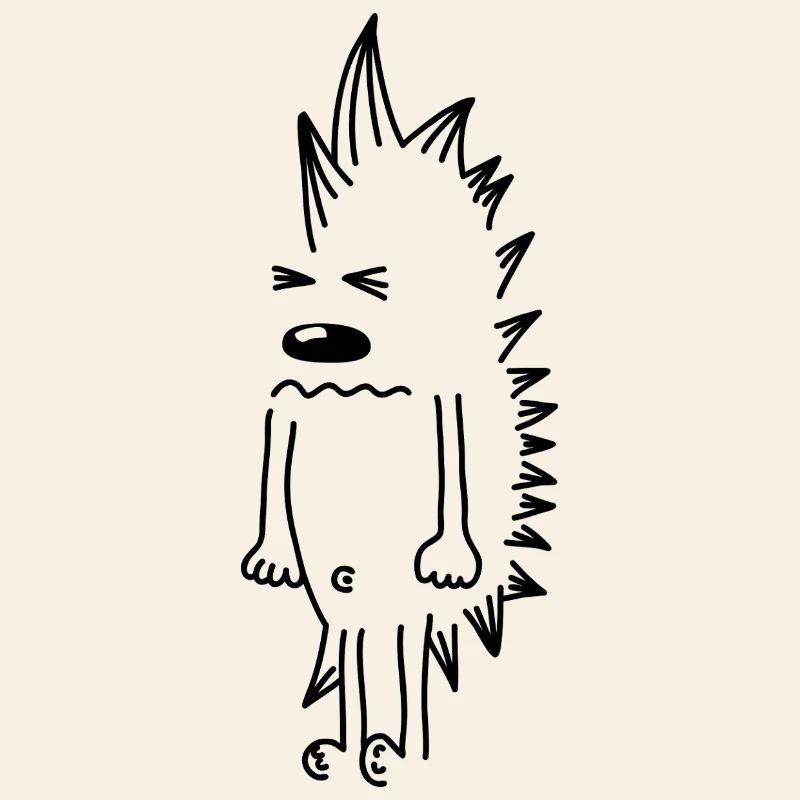 Grumpy Hedgehog – Kawaii Stinger Comic