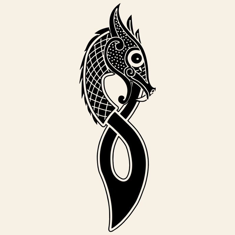 Jormungund die monströse Seeschlange oder der Drache