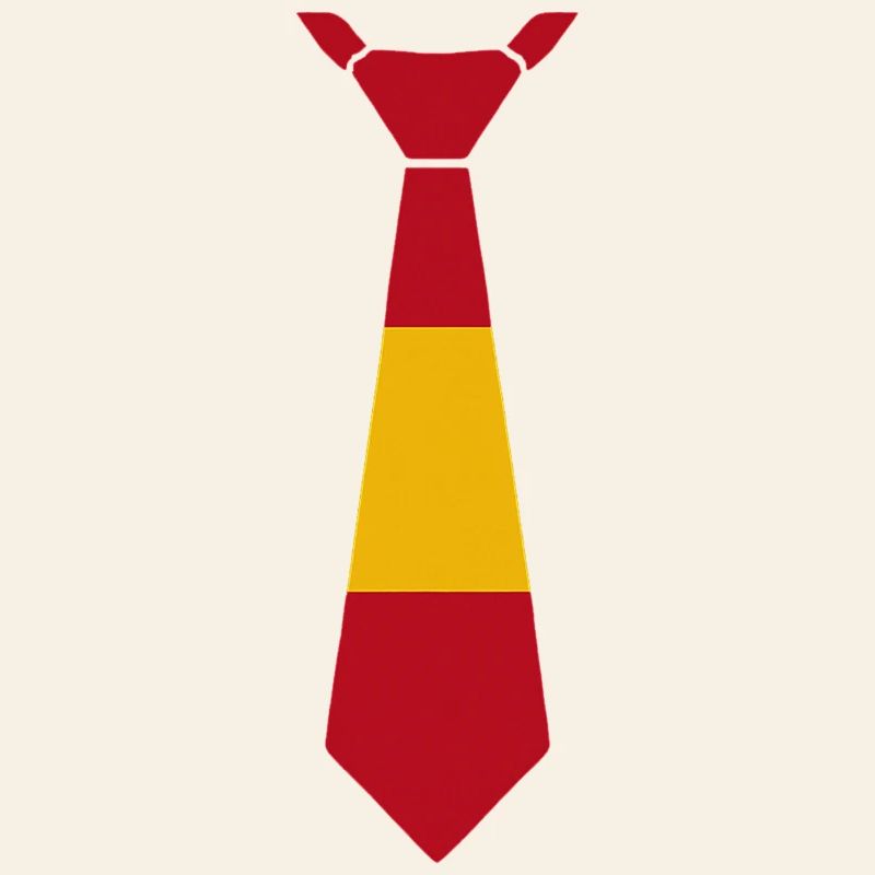 Conception de cravate de drapeau allemand