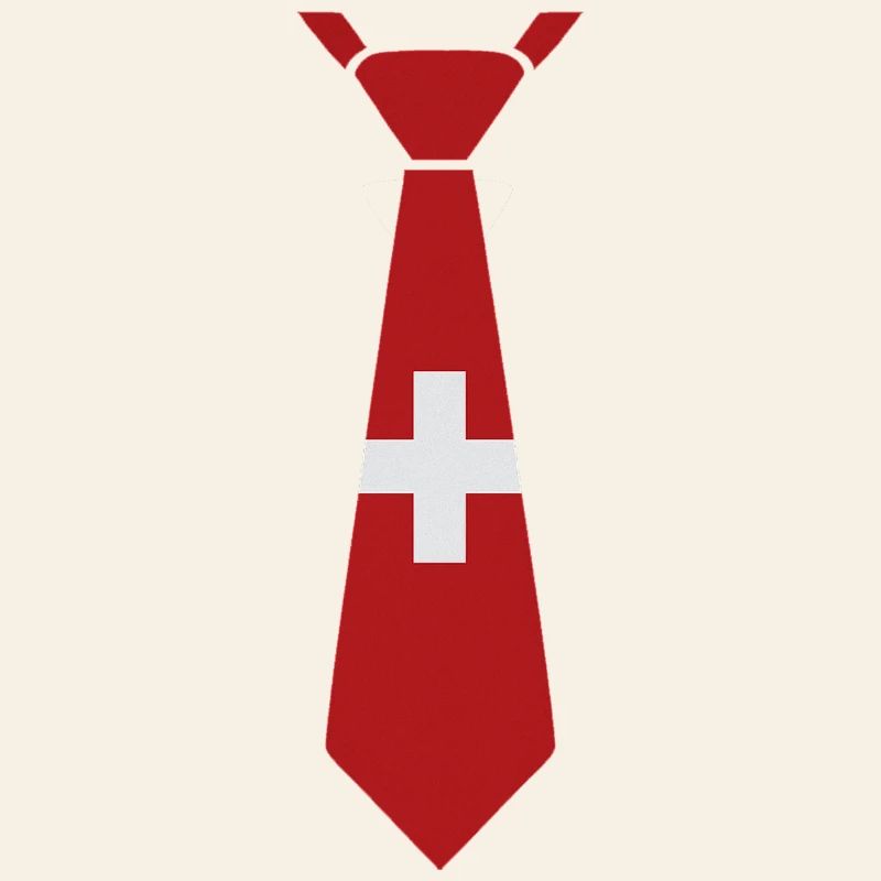 Cravate suisse – Conception du drapeau