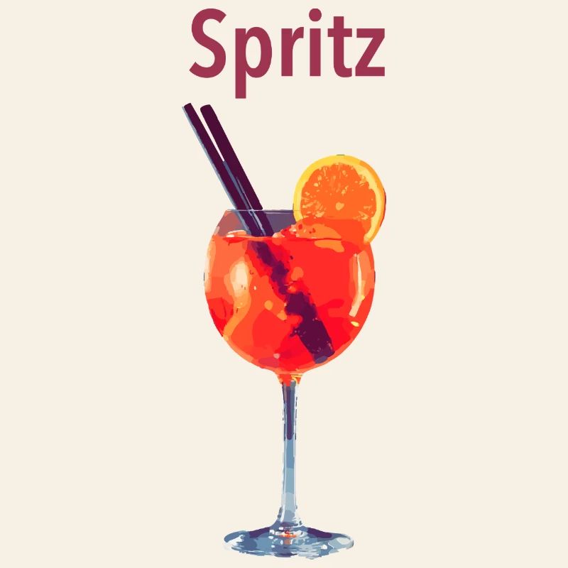 Spritz Glas Illustration