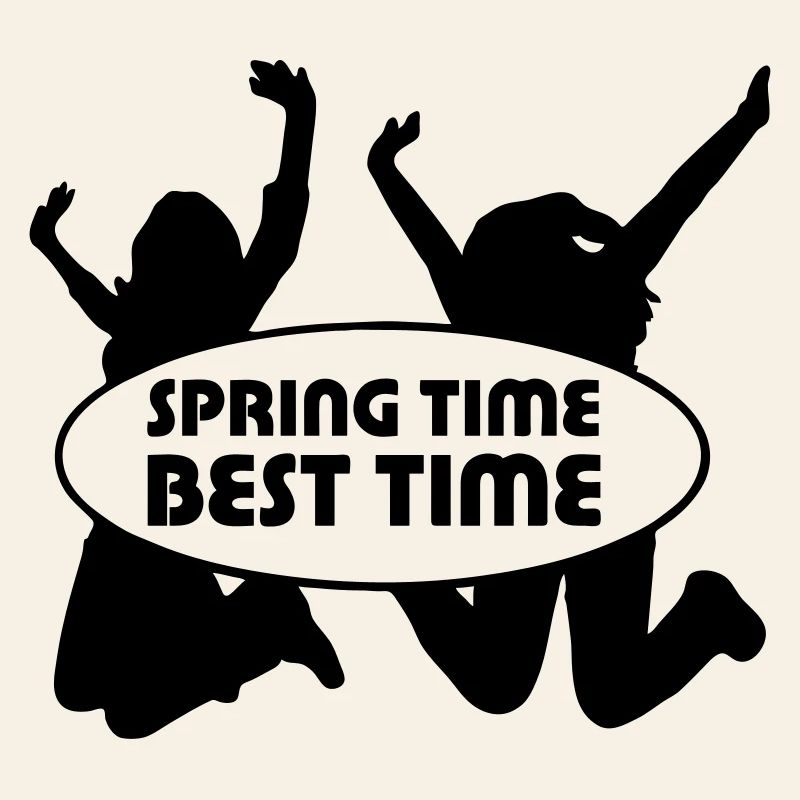 Spring Time Frühling Fun Freunde Geschenk