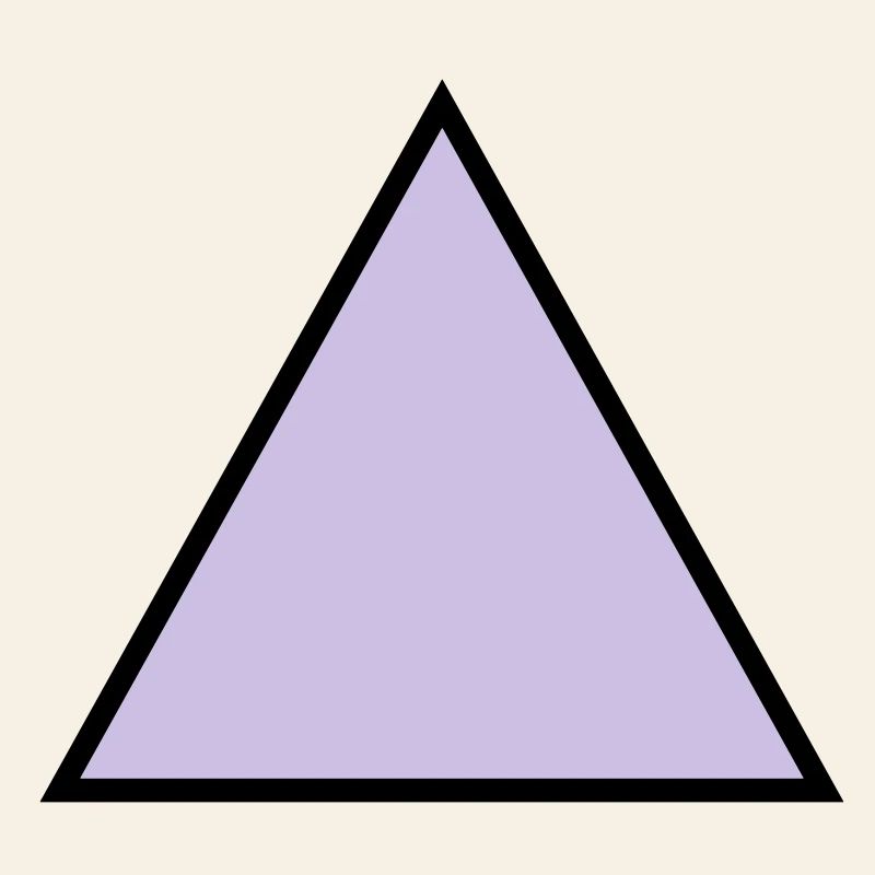 forme de triangle hippie triangle