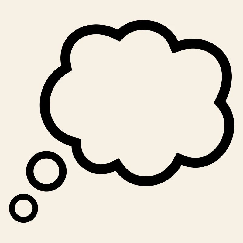 Thinking Bubble Comic Pensée Bulle Bulle Pensées