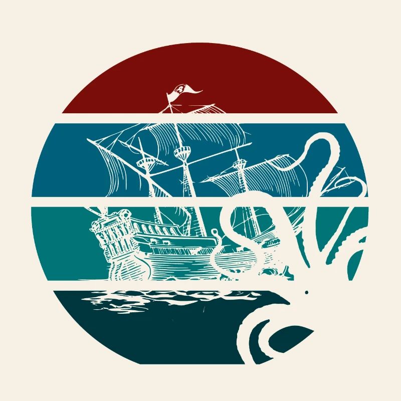 Nautischer Friedenssymbol Ventilator Grafik