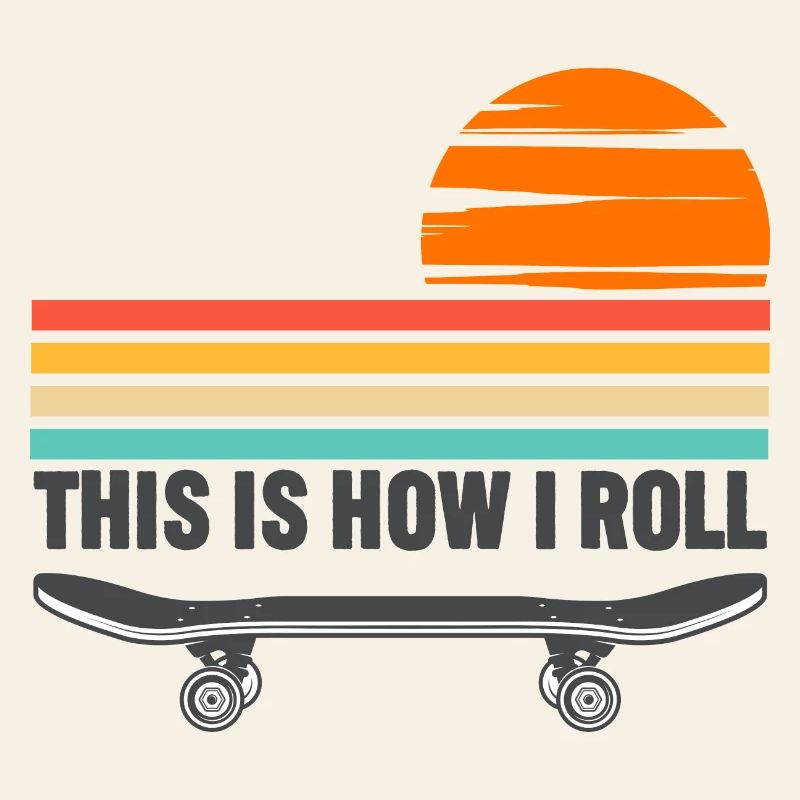 Skateboard c’est comme ça que je roule