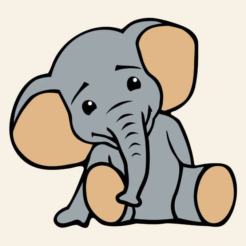 Cute Little Elephant