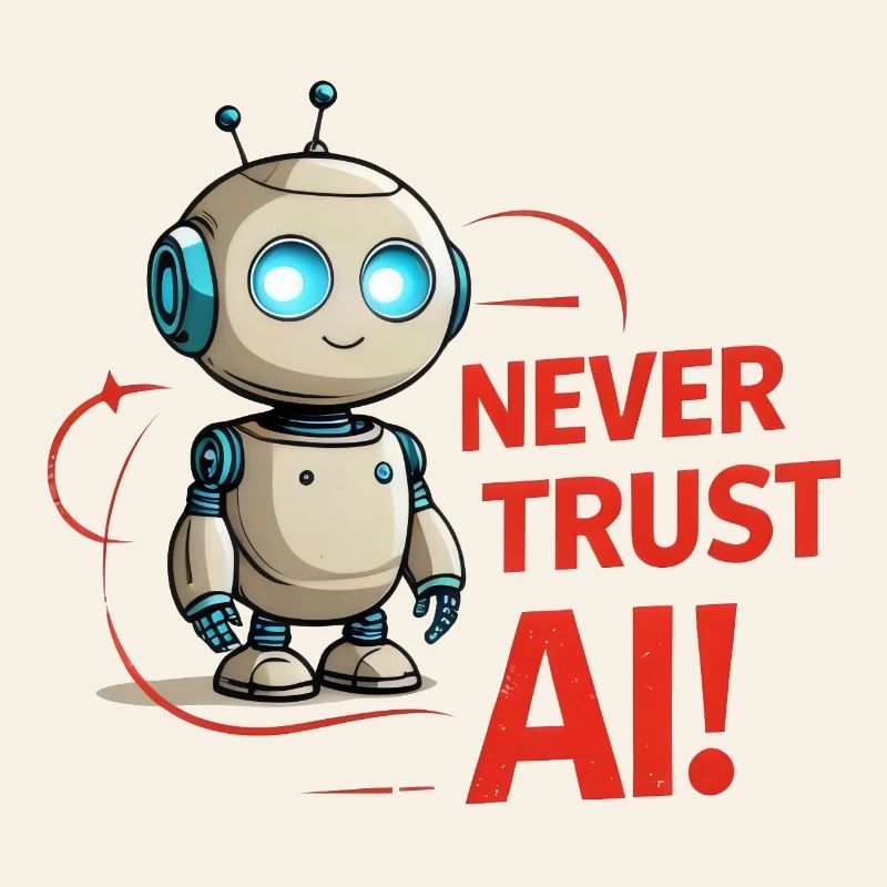 Never Trust AI