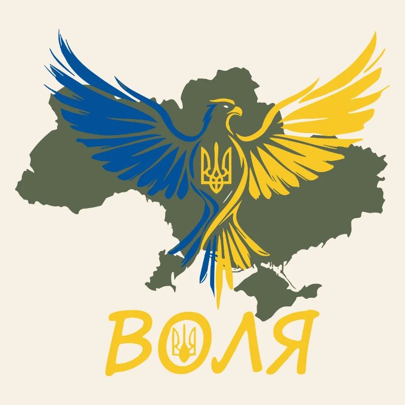 Volya Eagle on Ukraine Map