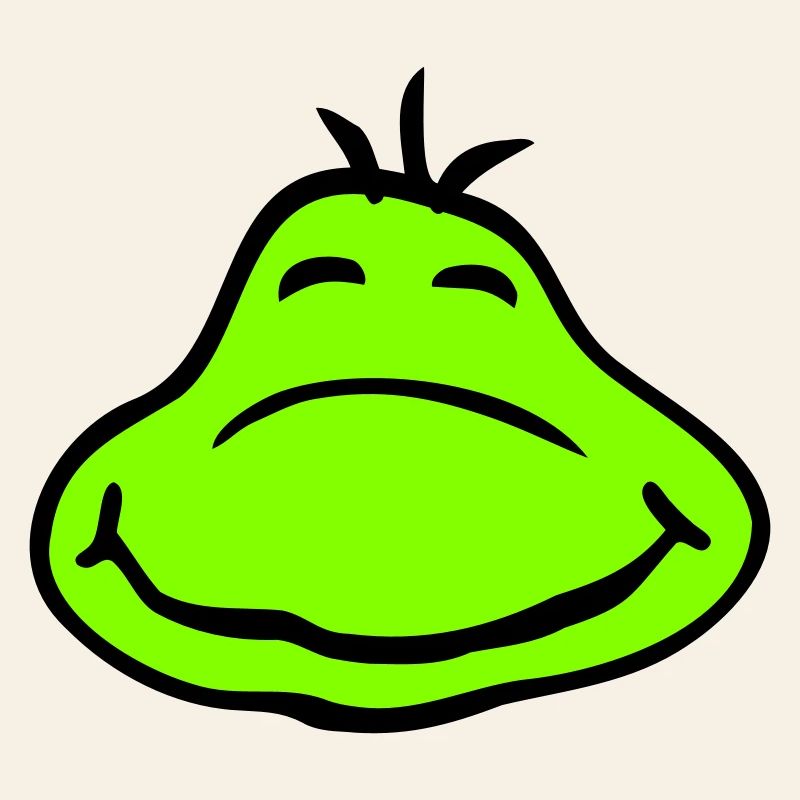 Frog Toad Smiles Funny Comic Happy Cute