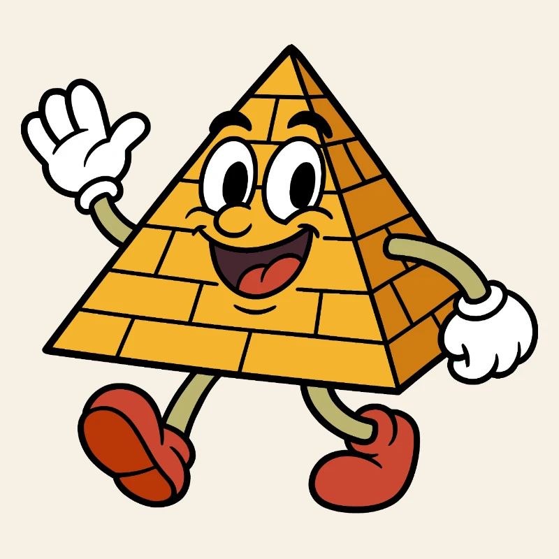 Pyramide loufoque parlante
