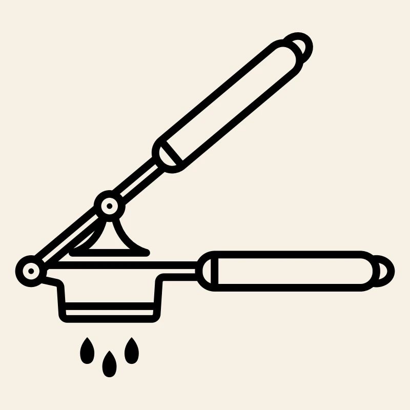 Garlic press or spaetzle press