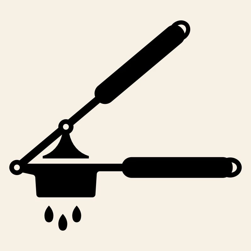 Garlic press or spaetzle press