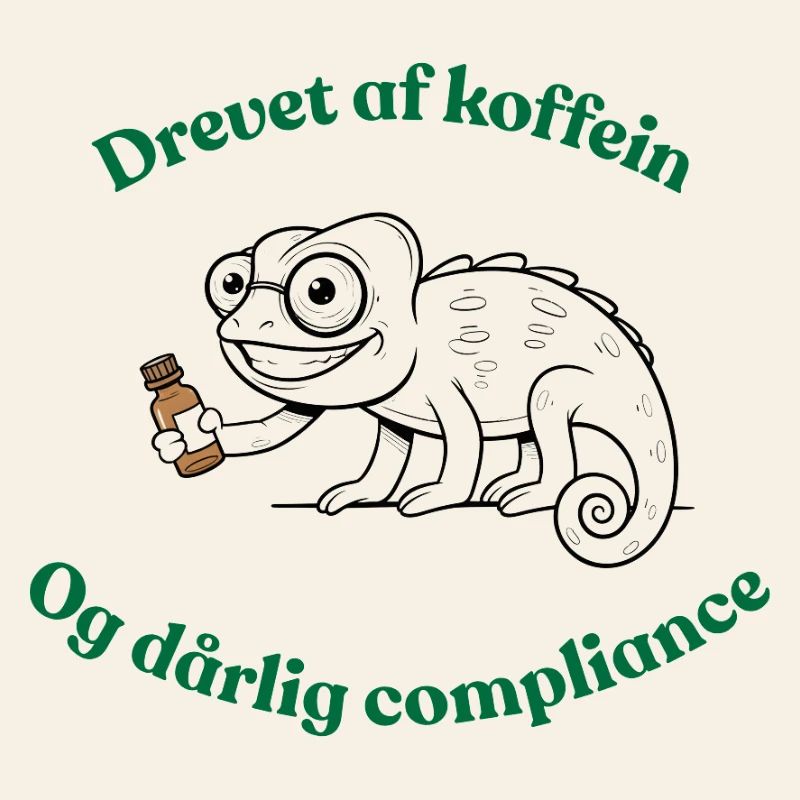 Powered by Caffeine - Fun Design