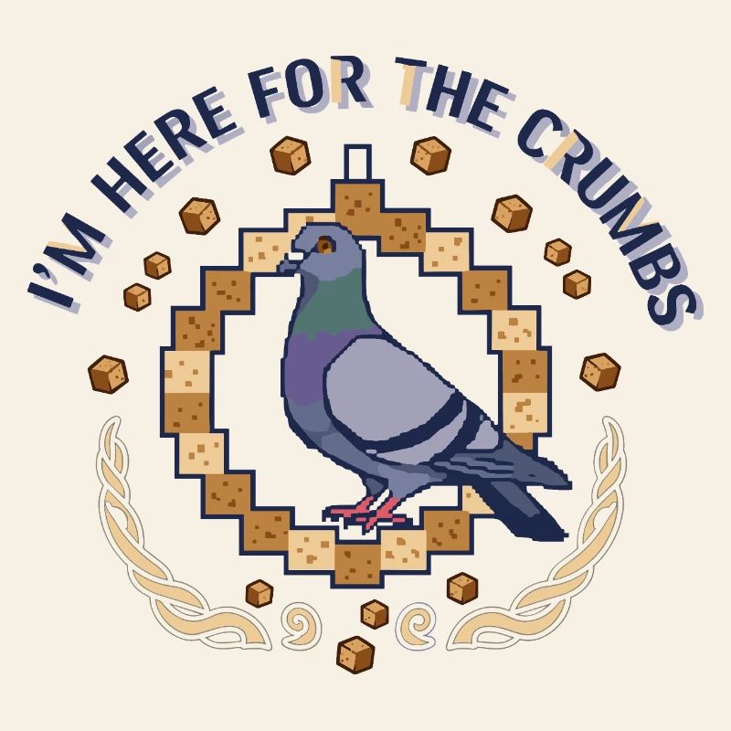 Chasseur de biscuits Pigeon Pixel