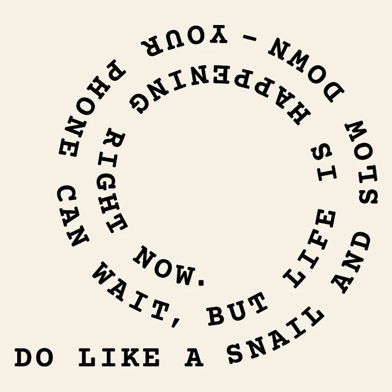 Fais comme un escargot