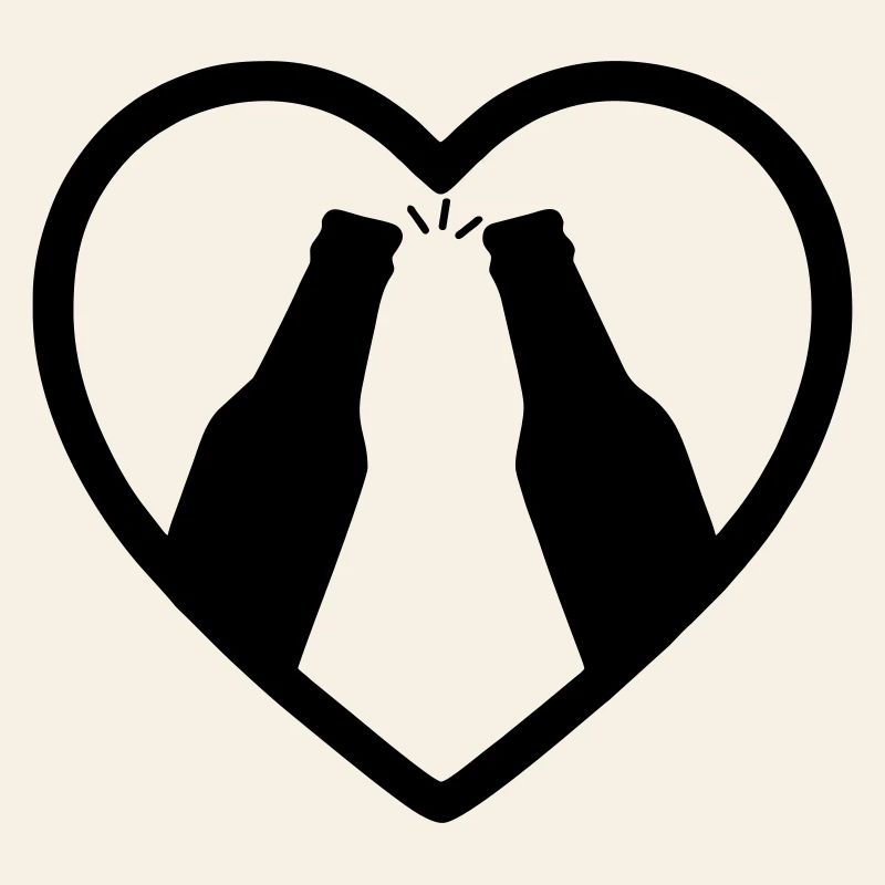 Apéritif de bière Heart Bottles
