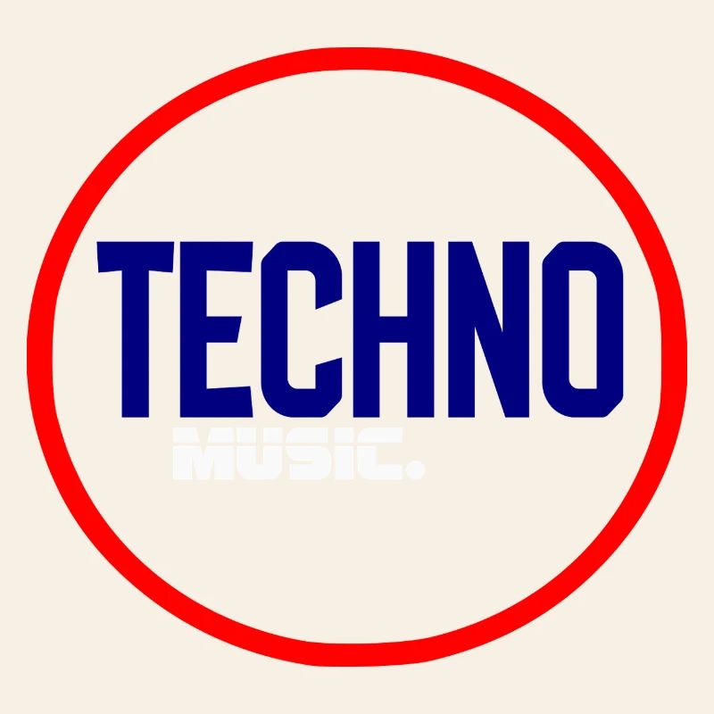 Techno Pulse Circle Logo