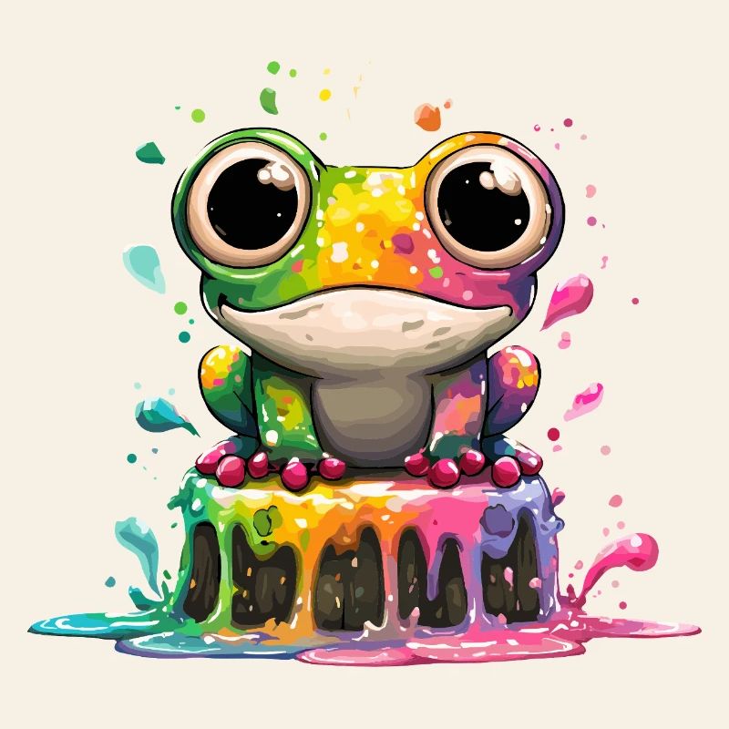 Rainbow Frog Kitchen Magic