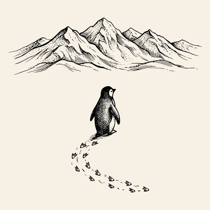 Pinguin Eisberg